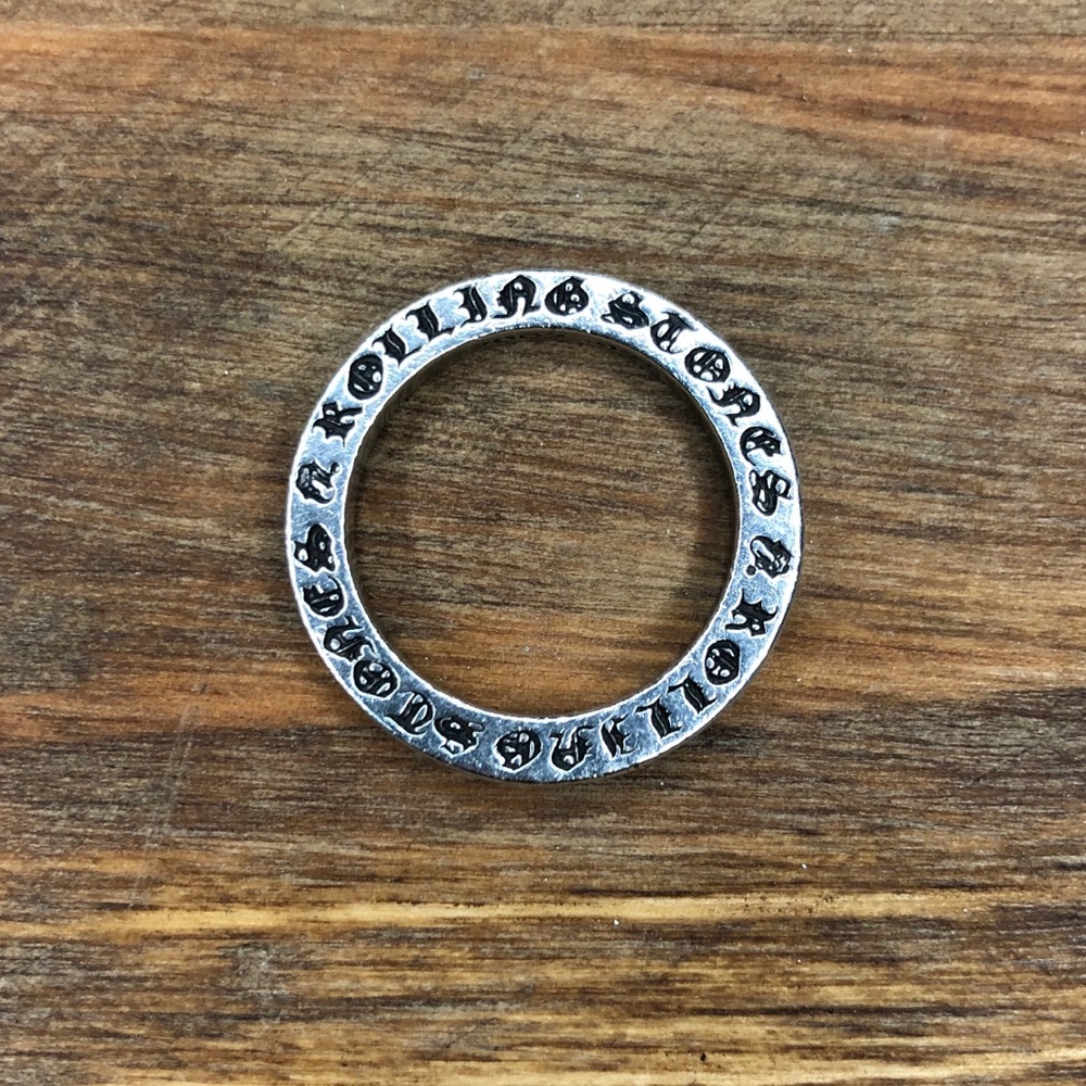 Rare chrome hearts Rolling Stones spacer ring